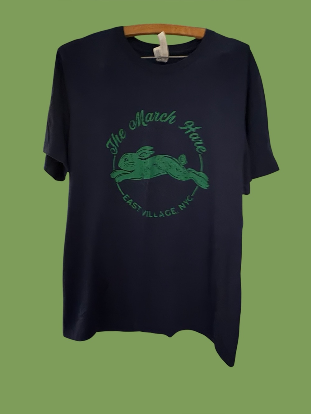 Vintage March Hare| East Village New York T-Shirt  Tee Black Toy Store L